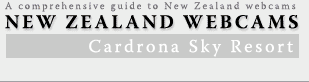Webcams in Cardrona Sky Resort, New Zealand
